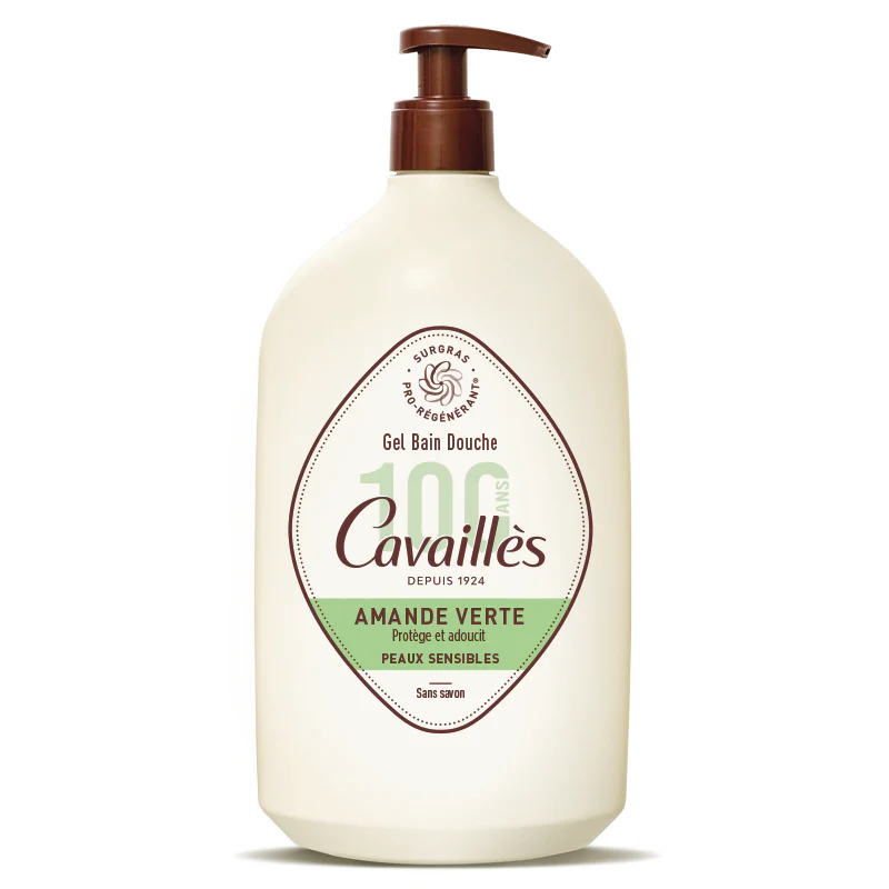 Roge Cavailles Gel Bain Douche Amande Verte 1 L