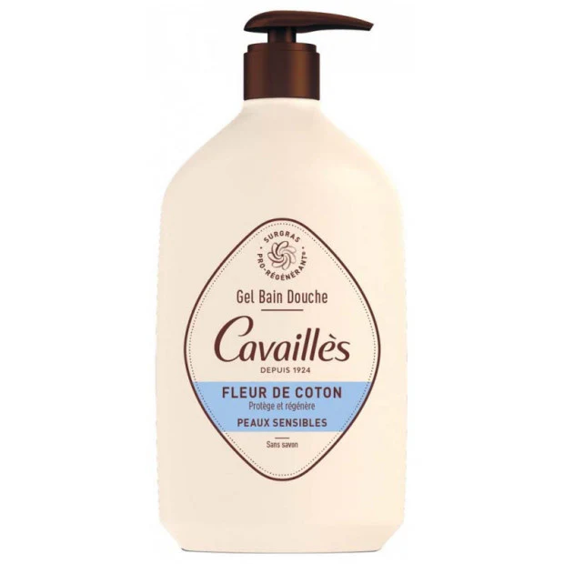 Roge Cavailles Gel Bain Douche Fleur De Coton 1 L