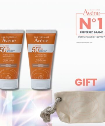 AVENE CREME TEINTEE SPF 50+ NF 50 ML  Buy 1, Get 50% Off 2nd + FREE pouch