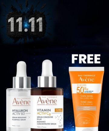 BUY Avene Hyaluron Activ B3 Concentrated Plumping Serum+Avene Vitamin Activ CG Radiance Correcting Serum 30MLGET Avene Sunscreen Tinted Cream SPF 50+ FOR FREE