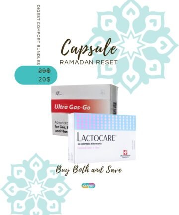 Ultra Gas-Go & Lactocare – Buy Both & Save | Complete Bloating & Gut Relief Combo
