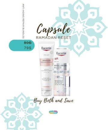 Eucerin Hyaluron-Filler & Spotless Brightening Cleansing Foam – Buy Both & Save | Complete Skincare Duo