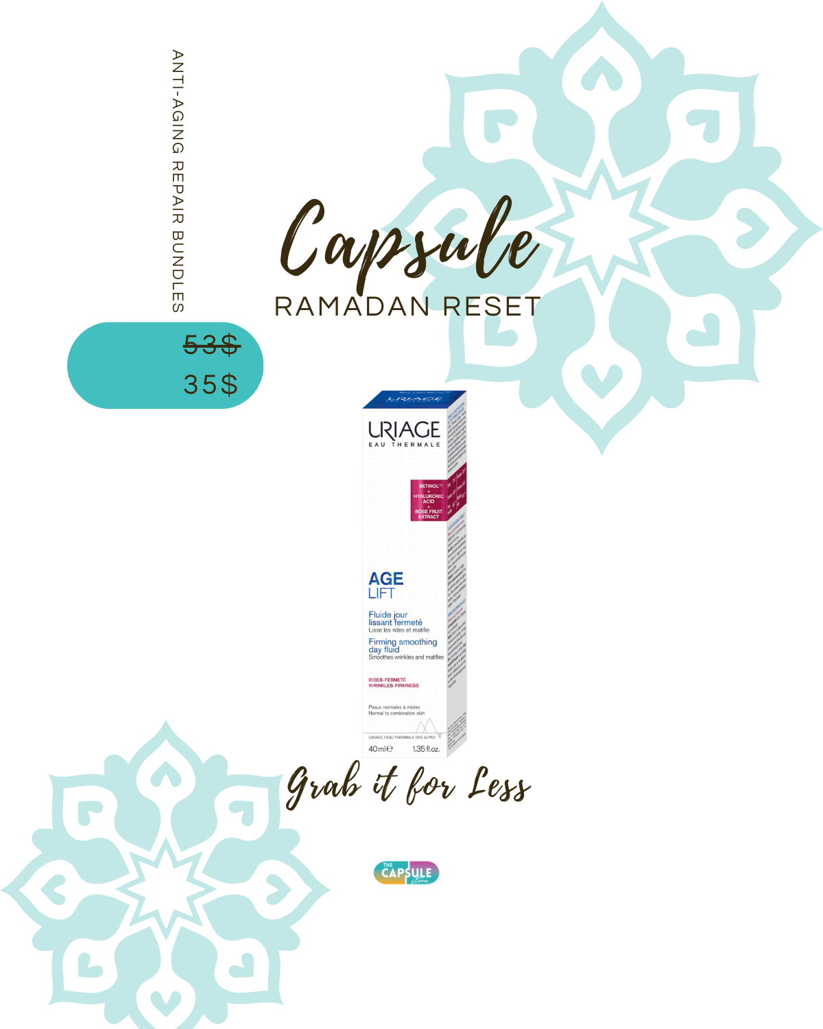 Uriage Age Lift Fluid – Lightweight Anti-Aging Care | Smooth & Radiant Skin