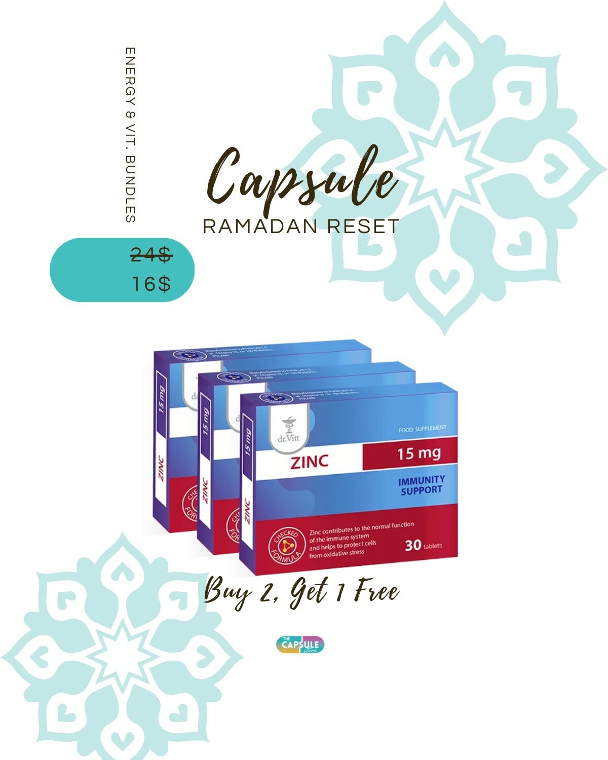 DR VITT ZINC 15 MG — BUY 2 GET 1 FREE