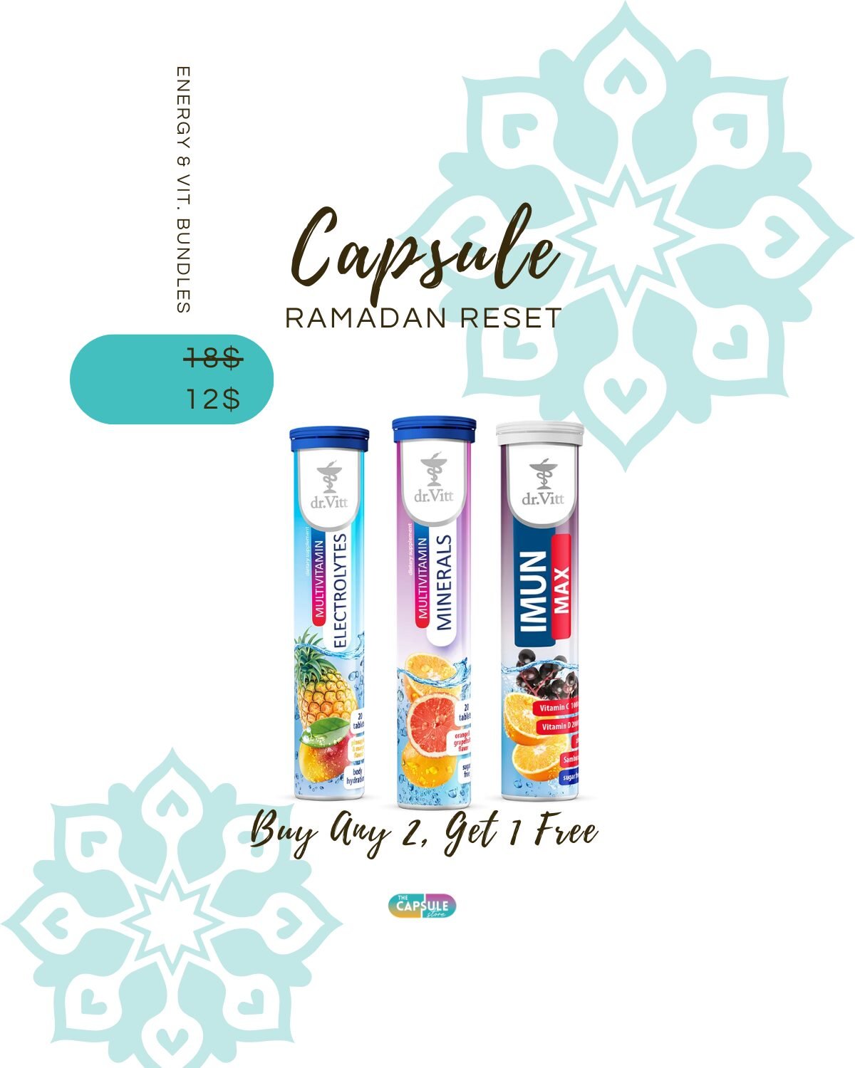 DR VITT HEALTH ESSENTIALS — BUY 2 GET 1 FREE