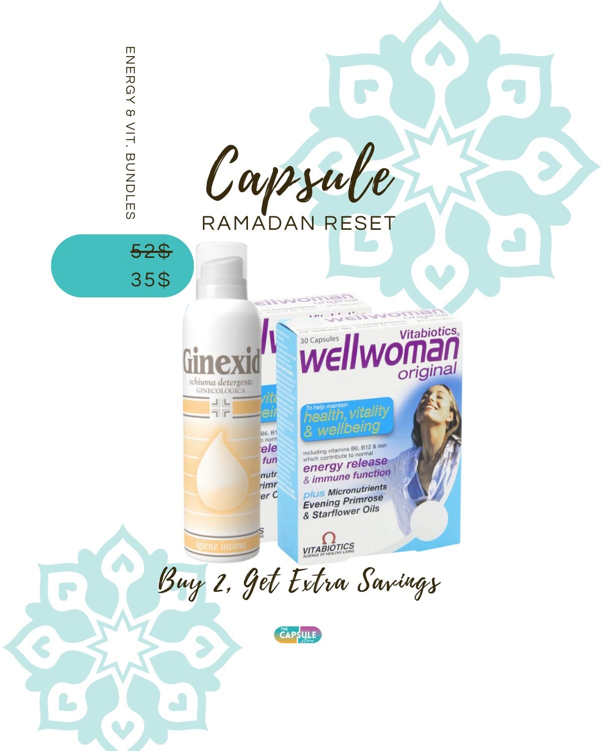 Wellwoman & Ginexid – Buy 2 Get Extra Saving | Complete Women’s Health & Wellness