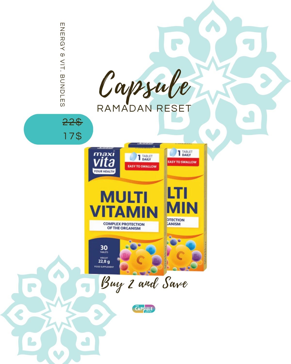 Maxi Vita Multivitamin – Buy 2 and Save | Complete Daily Nutrition