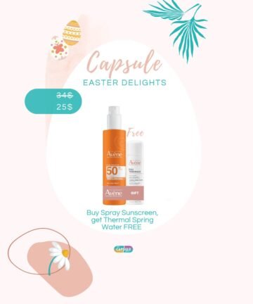 Buy Avène Spray Sunscreen & Get Thermal Spring Water FREE