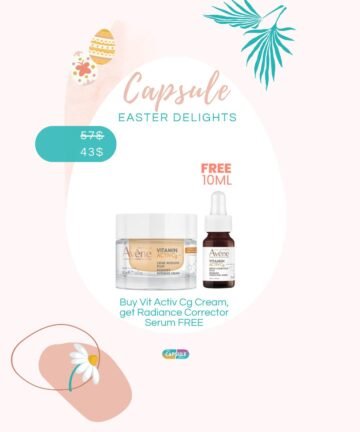 Buy Avène Vit Activ CG Cream & Get Radiance Corrector Serum FREE