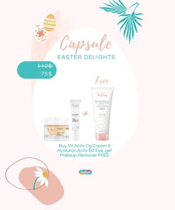 Buy Avène Activ CG Cream & Hyaluron Active B3 Eye & Get Makeup Remover FREE