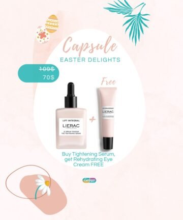 Buy Lierac Tightening Serum & Get Rehydrating Eye Cream FREE