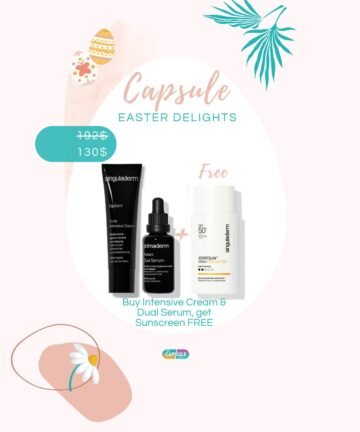 Buy Singuladerm Intensive Cream & Dual Serum & Get Sunscreen FREE