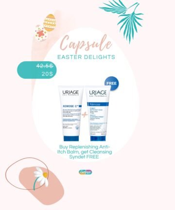 Buy Uriage Replenishing Anti-Itch Balm & Get Cleansing Synder FREE