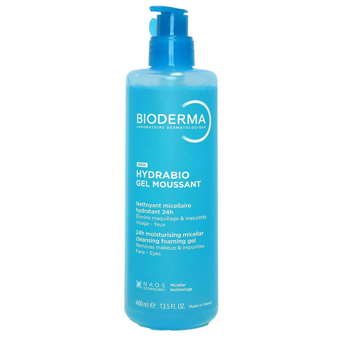 BIODERMA HYDRABIO GEL MOUSSANT 400ML