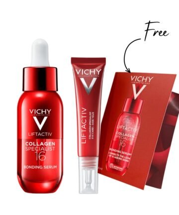 Vichy Anti-Aging Duo: Collagen Serum 16 + Eye Care + Free Sample