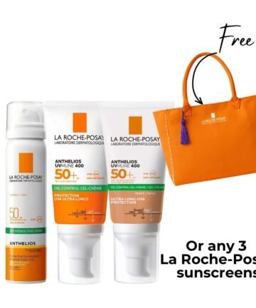 La Roche-Posay Anthelios UVMune 400 Duo & Anti-Shine Spray with Free Beach Bag