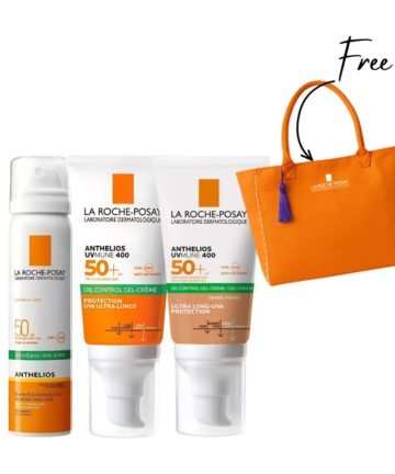La Roche-Posay Anthelios UVMune 400 Duo & Anti-Shine Spray with Free Beach Bag