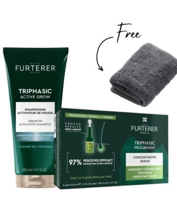 Rene Furterer Shampoo + Concentrated Serum + Free Towel