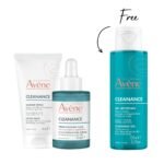 Avene Detox Mask + Avene Serum Exfoliant + Free Gel Nettoyant