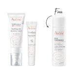 Avene Tolerance Control + Avene Cicalfate + Free Eau Thermale