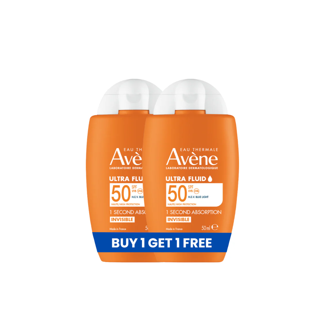 AveneUltraLightFluidInvisibleSPF50SunscreenBuy1Get1Bundle