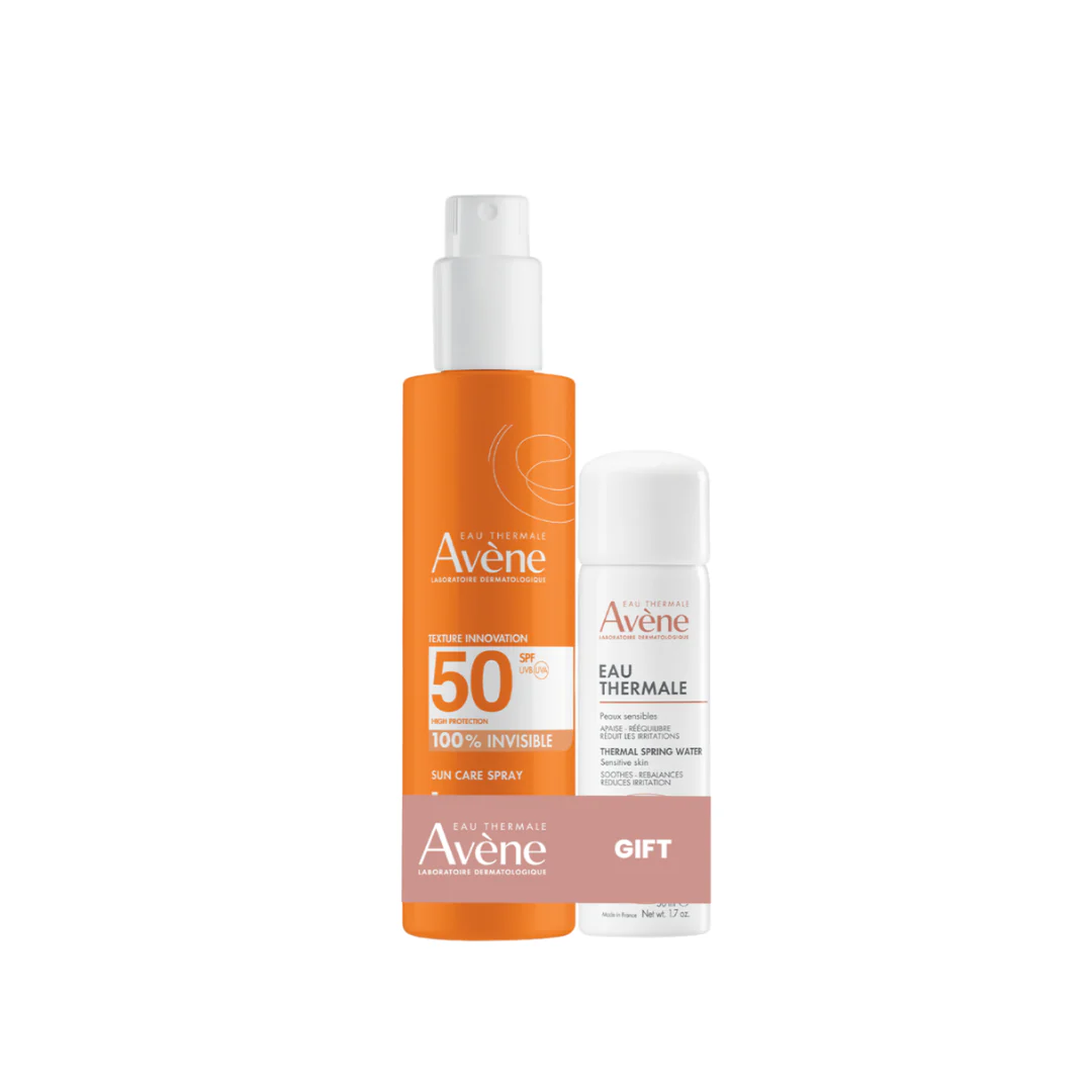 Avene_Sunscreen_Spray_SPF50_Avene_Eau_Thermale_Set