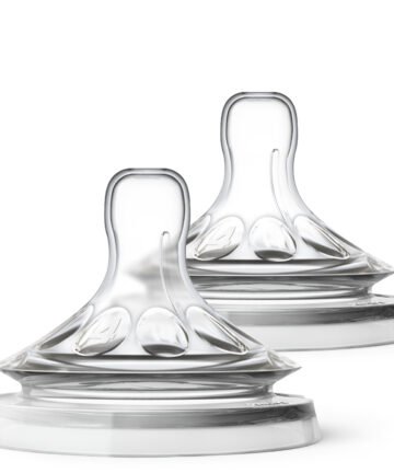 AVENT 2 NATURAL TEATS 2.0 FAST FLOW 4 HOLES-6M+