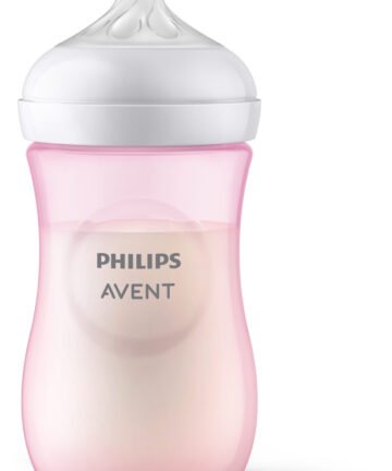 AVENT NATURAL 3.0  FEEDING BOTTLE 260ML-PINK