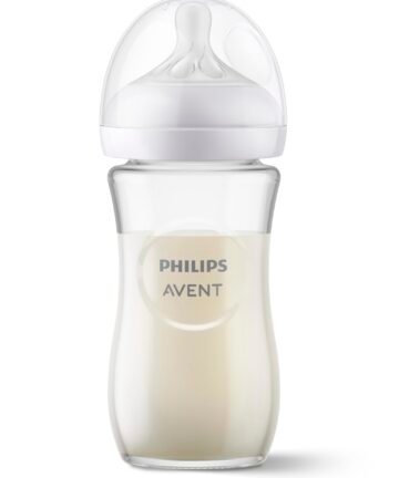 Natural Glass Feeding Bottle 240ml - Single Pack