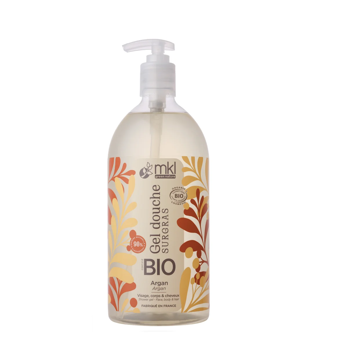 MKL GEL DOUCHE 1L - ARGAN